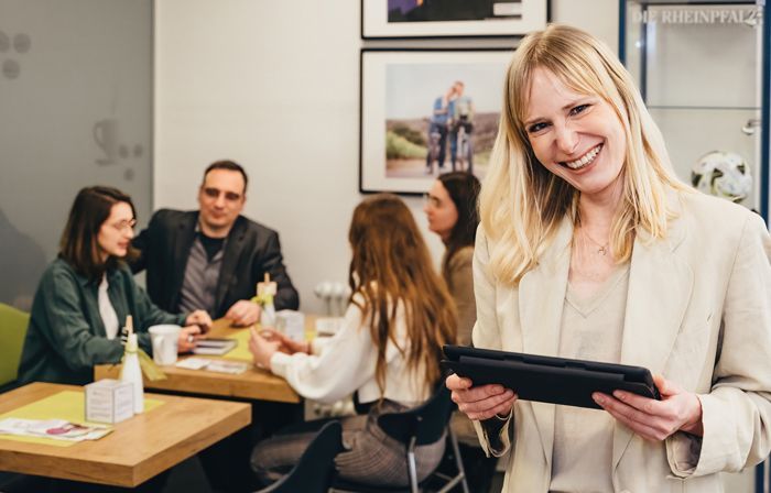 Anne Sahler im Hotspot - DIE RHEINPFALZ Mediengruppe